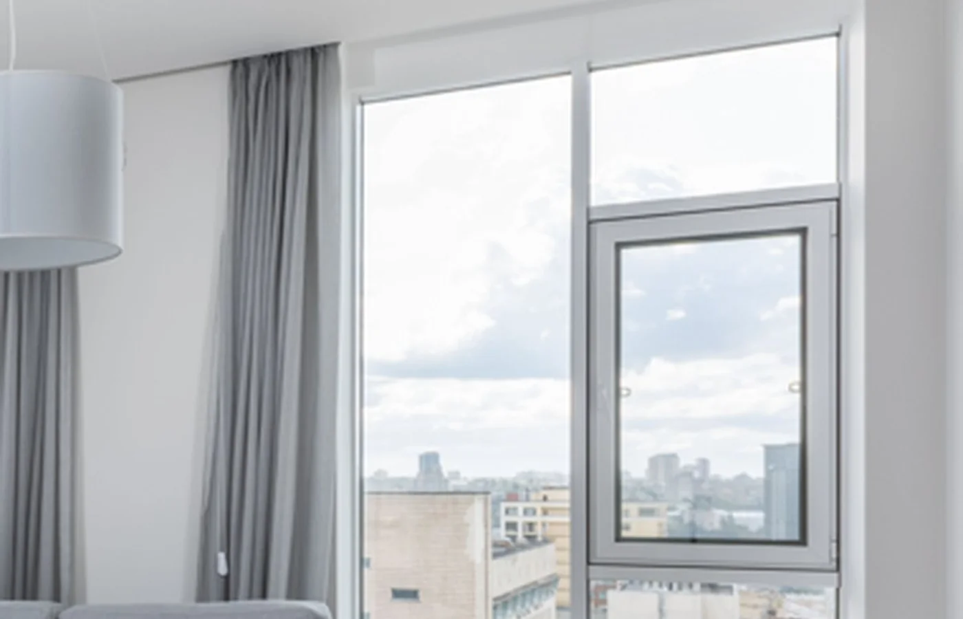 Panel-Track Window Coverings for Wide Glass and Sliding Doors